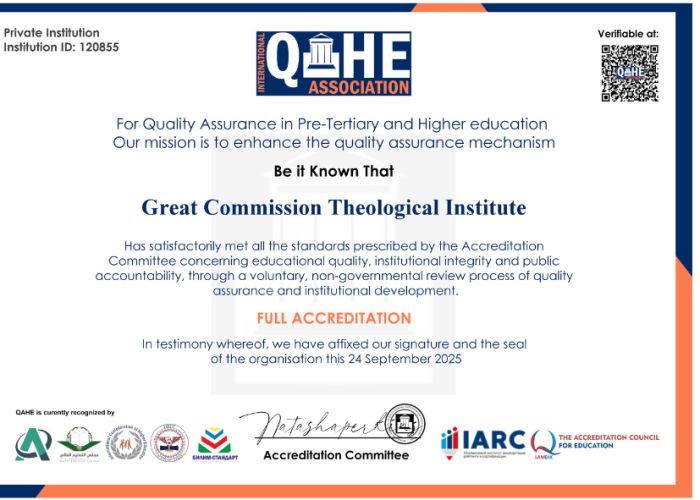 qahe new accreditation.